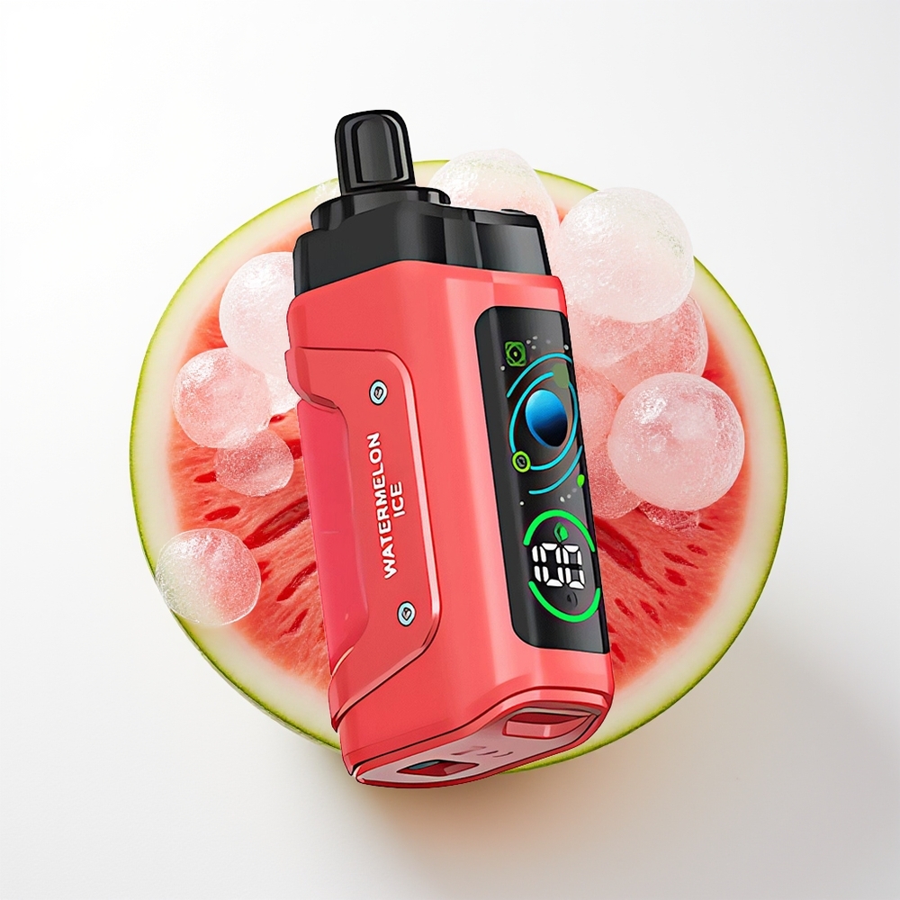 Razz Bar 45000 Pūšu Vienreizējās Lietošanas Vape Arbūzu Ledus