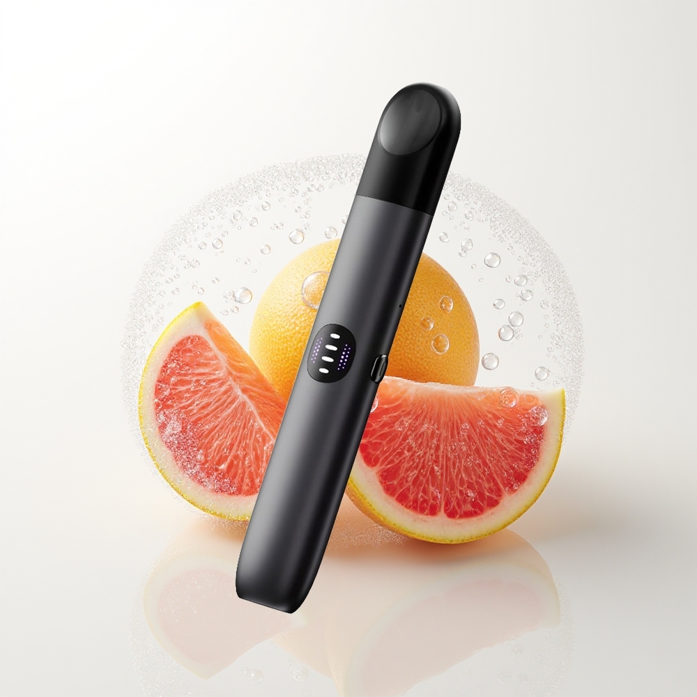 RELX Infinity 2 600-650 Pūšieni Tumšā Asteroīds 1.9 ml Pods 440mAh USB-C 3 Režīmi Metālisks