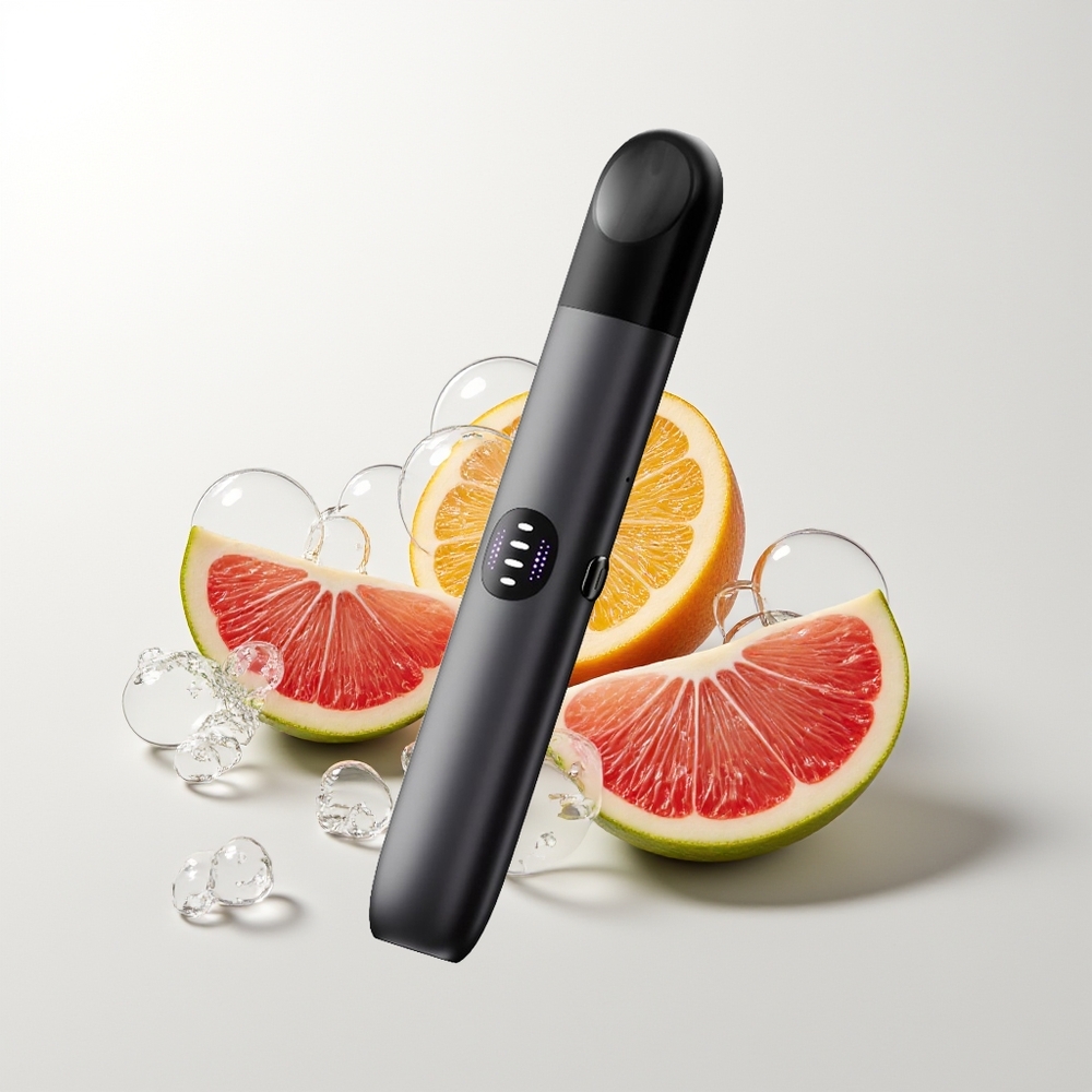 RELX Infinity 2 600-650 Pūšu Pelēkais Vape Ierīci 1.9 ml Pods 440mAh Akumulators USB Type-C 3 Režīmi