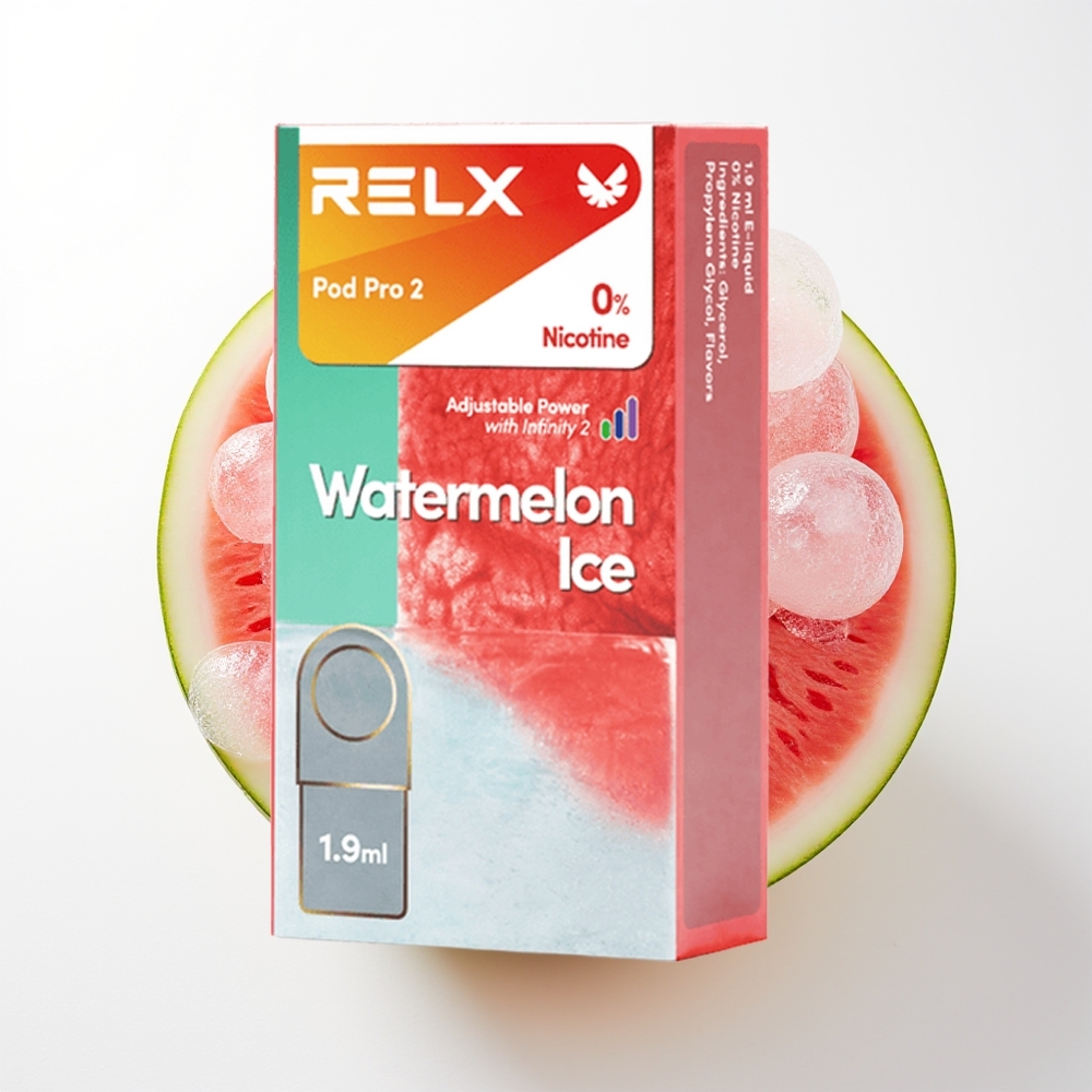 RELX Pod Pro 2 600 Pūfi Arbūza Ledus 1.9ml 3 Režīmi