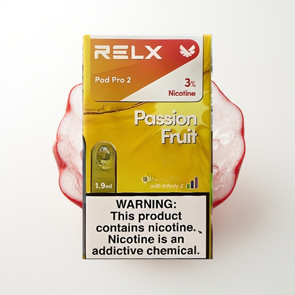 RELX Pod Pro 2 600 Pūfu Pasijas Augļu 1.9ml 3 Režīmi