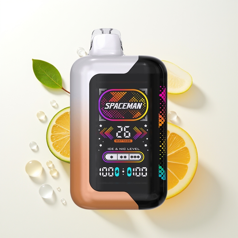 SMOK SPACEMAN SP40000 Divputes 20ml Skābā Mango Medus Roze 50mg/ml 1000mAh 10-26W