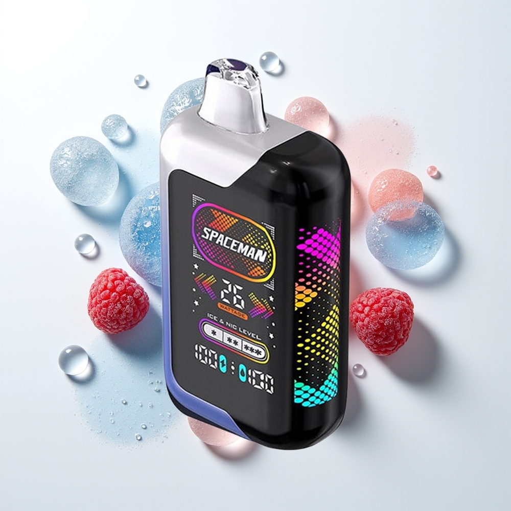 SMOK SPACEMAN SP40000 Divreiz 20ml Zilā Aveņu Ledus 1000mAh 50mg/ml