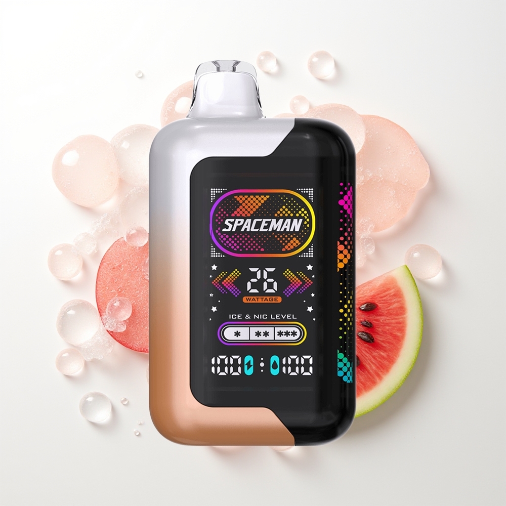 SMOK SPACEMAN SP40000 Divu Šķidrais Persiks Arbūzs 1000mAh 20ml 50mg/ml