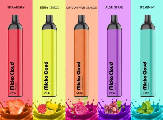 VEIIK Micko Cloud 3000 uzpūtienu vienreizējās lietošanas vape pildspalva 10gab VEIIK Pod 2R8N55 vairākas garšas