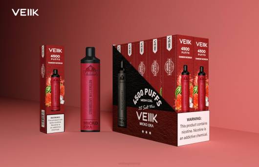 VEIIK Micko Era 4500 vienreizējās lietošanas 30 mg VEIIK Vape Latvija 2R8N1 zemeņu arbūzs