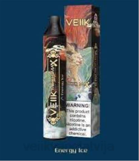 VEIIK Micko MAX vienreizējās lietošanas vape 1500 uzpūtienu VEIIK Cracker Pod Latvija 2R8N49 enerģijas ledus