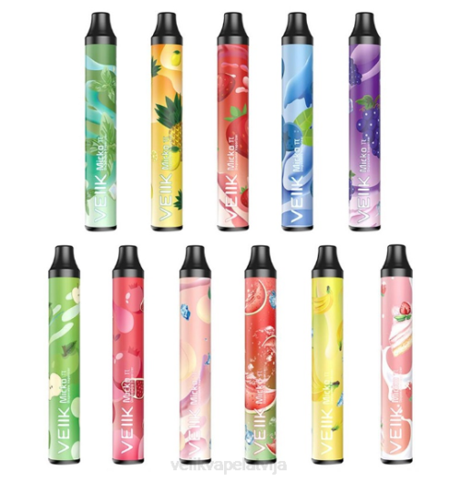 VEIIK Micko Pi vienreizējās lietošanas vape 600 pūtītes 500mah VEIIK Moos Pod 2R8N60 vairākas garšas